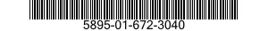 5895-01-672-3040 PROCESSOR,SIGNAL DATA 5895016723040 016723040