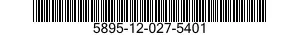 5895-12-027-5401 CONNECTOR AND TERMI 5895120275401 120275401