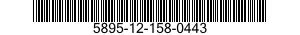 5895-12-158-0443 AMPLIFIER,INTERMEDIATE FREQUENCY 5895121580443 121580443