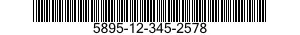 5895-12-345-2578 CONVERTER,SIGNAL DATA 5895123452578 123452578