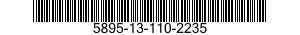 5895-13-110-2235 MODEM ASSEMBLY,COMMUNICATIONS 5895131102235 131102235