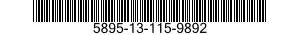 5895-13-115-9892 TERMINAL,SATELLITE COMMUNICATION 5895131159892 131159892