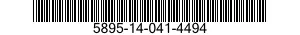 5895-14-041-4494 COMMUNICATION SYSTEM 5895140414494 140414494