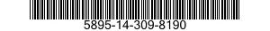5895-14-309-8190  5895143098190 143098190