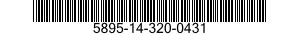 5895-14-320-0431  5895143200431 143200431