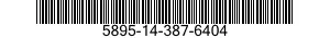 5895-14-387-6404 ENCODER-DECODER,COMMUNICATIONS EQUIPMENT 5895143876404 143876404