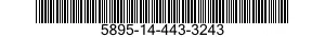 5895-14-443-3243 INTERCONNECTING BOX 5895144433243 144433243
