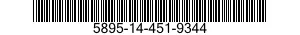 5895-14-451-9344 RECORDER-REPRODUCER SET,SIGNAL DATA 5895144519344 144519344