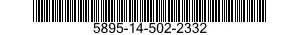 5895-14-502-2332 MODEM-TERMINAL CONTROL PROCESSOR 5895145022332 145022332