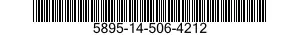 5895-14-506-4212 SWITCHING GROUP,AUDIO FREQUENCY 5895145064212 145064212