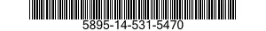 5895-14-531-5470 INTERROGATOR-TRANSPONDER SET 5895145315470 145315470