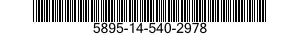 5895-14-540-2978 SUPPORT,RADIO RECEIVER 5895145402978 145402978