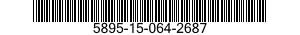 5895-15-064-2687 RECEIVER-TRANSMITTER,RADIO 5895150642687 150642687