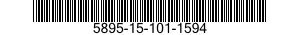 5895-15-101-1594 SWITCHING GROUP,RADIO FREQUENCY 5895151011594 151011594