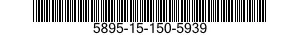 5895-15-150-5939 KEYBOARD,DATA ENTRY 5895151505939 151505939