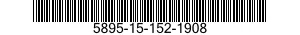 5895-15-152-1908 SUPPLEMENTARY EQUIPMENT,ELECTRONIC 5895151521908 151521908
