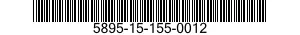 5895-15-155-0012 MONITOR,RADIO FREQUENCY 5895151550012 151550012