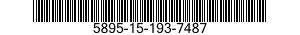 5895-15-193-7487 FLIGHT CONTROL SYSTEM,TARGET AIRCRAFT 5895151937487 151937487