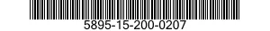 5895-15-200-0207 SWITCHING UNIT,ELECTRONIC COMMAND SIGNALS PROGRAMMER 5895152000207 152000207