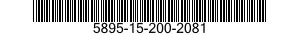 5895-15-200-2081 BOX FILTRI 5895152002081 152002081
