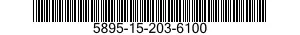 5895-15-203-6100 TERMINAL,SATELLITE COMMUNICATION 5895152036100 152036100