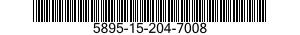 5895-15-204-7008 SUPPORT,RADIO RECEIVER 5895152047008 152047008