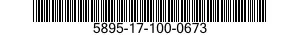 5895-17-100-0673 CONTROL,RECORDER 5895171000673 171000673