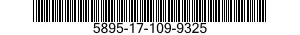 5895-17-109-9325 RECEIVER-TRANSMITTER,RADIO 5895171099325 171099325