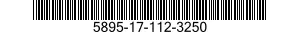 5895-17-112-3250 RECEIVER-TRANSMITTER,RADIO 5895171123250 171123250