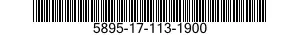 5895-17-113-1900 INTERFACE E1 5895171131900 171131900