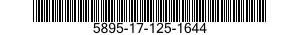 5895-17-125-1644 PROCESSOR INTERFACE,DATA LINK 5895171251644 171251644