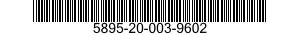 5895-20-003-9602 PROCESSOR INTERFACE,DATA LINK 5895200039602 200039602