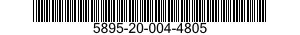 5895-20-004-4805 SWITCHING GROUP,AUDIO FREQUENCY 5895200044805 200044805