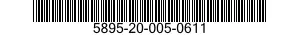5895-20-005-0611 COMMUNICATION SYSTEM 5895200050611 200050611