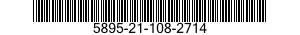 5895-21-108-2714 CONNECTOR,RECEPTACLE,ELECTRICAL 5895211082714 211082714