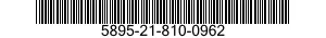 5895-21-810-0962  5895218100962 218100962