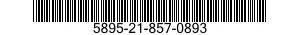 5895-21-857-0893  5895218570893 218570893