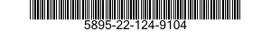 5895-22-124-9104 INDICATOR GROUP 5895221249104 221249104