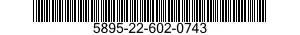 5895-22-602-0743 SWITCHING UNIT,ELECTRONIC COMMAND SIGNALS PROGRAMMER 5895226020743 226020743