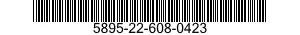 5895-22-608-0423 PROCESSOR,SIGNAL DATA 5895226080423 226080423
