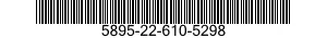 5895-22-610-5298 ARRESTER,ELECTRICAL SURGE 5895226105298 226105298