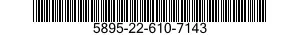 5895-22-610-7143 INTERFACE ADAPTER,TACTICAL 5895226107143 226107143