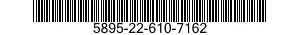 5895-22-610-7162 SWITCHING GROUP,DIGITAL DATA 5895226107162 226107162