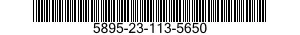 5895-23-113-5650 KEYBOARD CLAMP 5895231135650 231135650