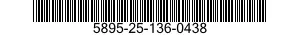5895-25-136-0438 CONTROL,COMMUNICATION SYSTEM 5895251360438 251360438
