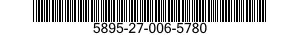 5895-27-006-5780 CONSOLE,COMMUNICATION CONTROL 5895270065780 270065780