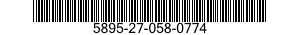 5895-27-058-0774 TERMINAL 5895270580774 270580774