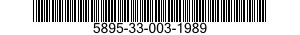 5895-33-003-1989 DISTRIBUTION UNIT,RADIO FREQUENCY 5895330031989 330031989