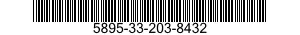 5895-33-203-8432 RECEIVER,INSTANTANEOUS FREQUENCY MEASUREMENT 5895332038432 332038432