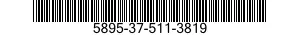 5895-37-511-3819 COVER,ELECTRONIC COMMUNICATION EQUIPMENT 5895375113819 375113819